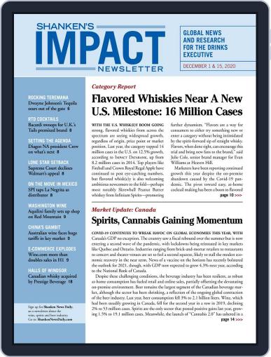 Shanken's Impact Newsletter (Digital) December 1st, 2020 Issue Cover