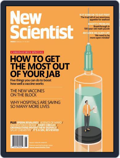 New Scientist February 13th, 2021 Digital Back Issue Cover