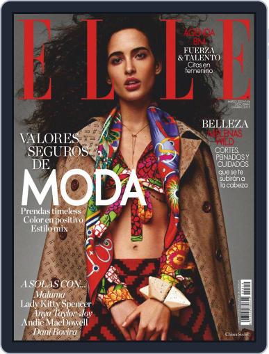 Elle España March 1st, 2021 Digital Back Issue Cover