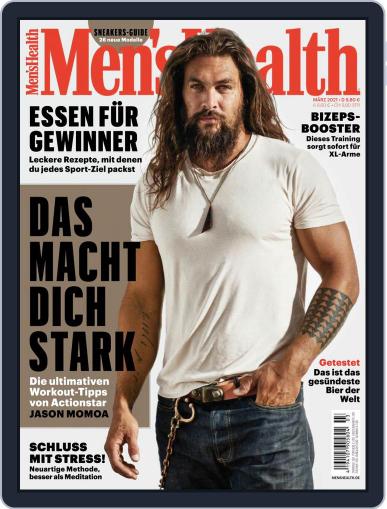 Men’s Health Deutschland March 1st, 2021 Digital Back Issue Cover