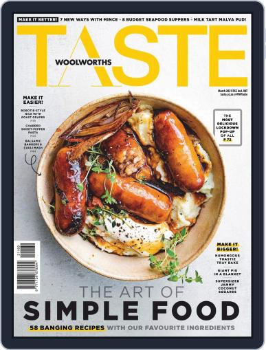 Woolworths TASTE March 1st, 2021 Digital Back Issue Cover