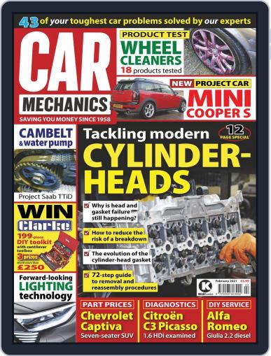 Car Mechanics February 1st, 2021 Digital Back Issue Cover