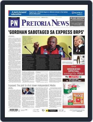 Pretoria News February 19th, 2021 Digital Back Issue Cover
