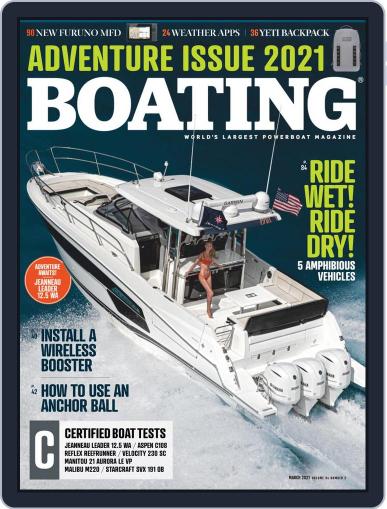 Boating March 1st, 2021 Digital Back Issue Cover