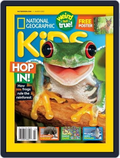 National Geographic Kids March 1st, 2021 Digital Back Issue Cover