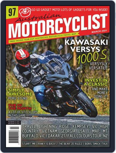 Australian Motorcyclist March 1st, 2021 Digital Back Issue Cover