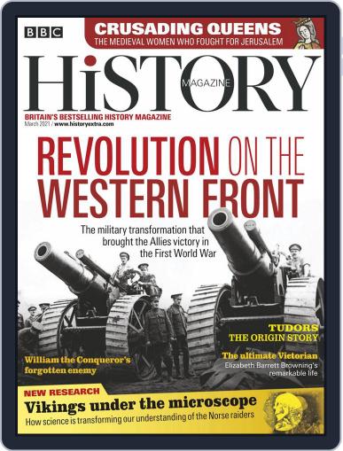 Bbc History (Digital) March 1st, 2021 Issue Cover