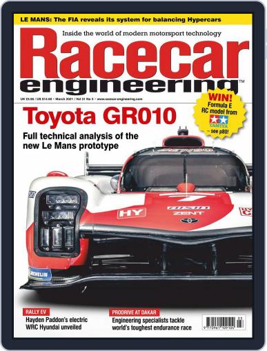 Racecar Engineering March 1st, 2021 Digital Back Issue Cover