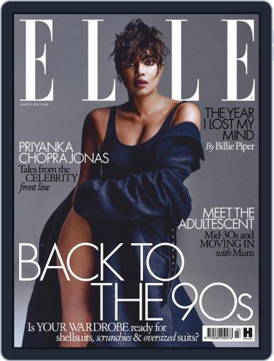 Elle UK March 1st, 2021 Digital Back Issue Cover