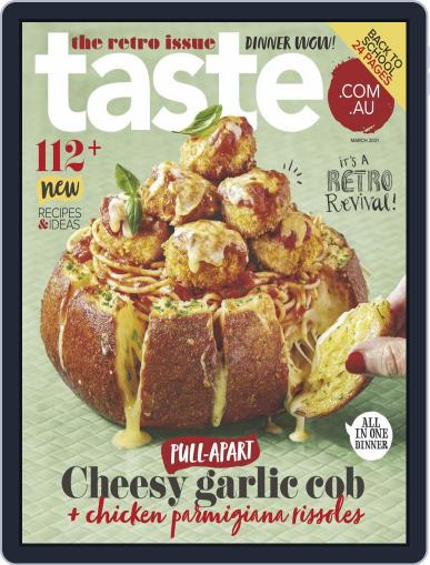 Taste.com.au March 1st, 2021 Digital Back Issue Cover