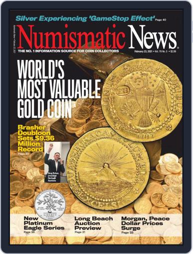 Numismatic News February 23rd, 2021 Digital Back Issue Cover