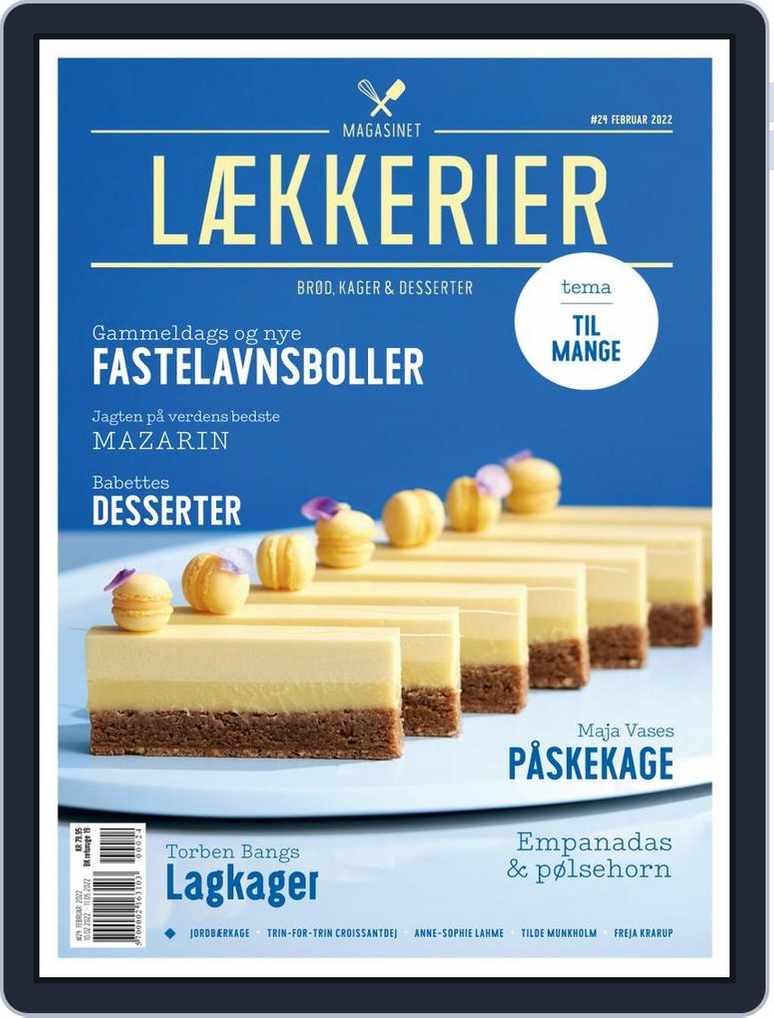 Magasinet Laekkerier Magazine Digital Subscription Discount Discountmags Com
