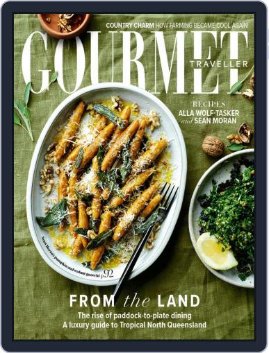 Gourmet Traveller March 1st, 2021 Digital Back Issue Cover