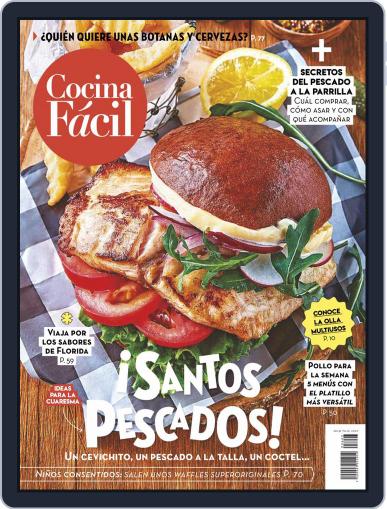 Cocina Fácil March 1st, 2021 Digital Back Issue Cover
