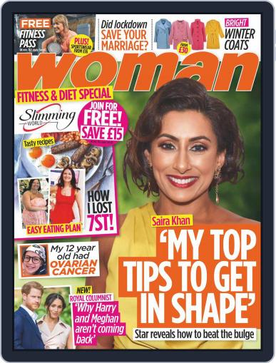 Woman United Kingdom January 4th, 2021 Digital Back Issue Cover