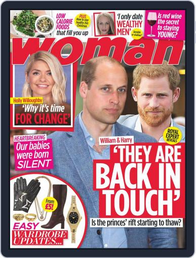 Woman United Kingdom December 28th, 2020 Digital Back Issue Cover