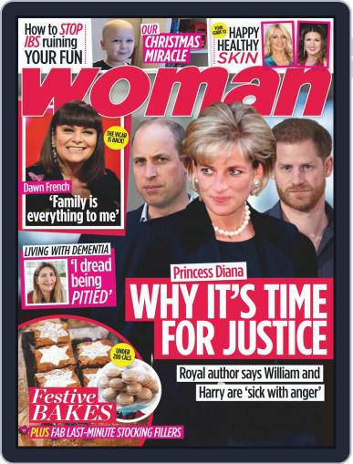 Woman United Kingdom December 21st, 2020 Digital Back Issue Cover
