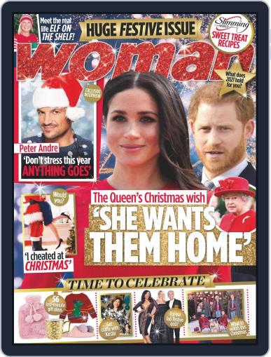 Woman United Kingdom December 14th, 2020 Digital Back Issue Cover