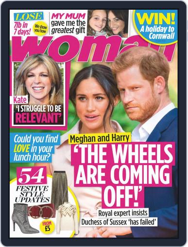 Woman United Kingdom November 25th, 2019 Digital Back Issue Cover