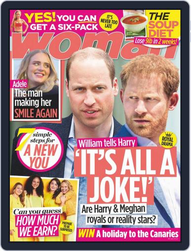 Woman United Kingdom October 21st, 2019 Digital Back Issue Cover