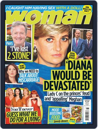 Woman United Kingdom August 12th, 2019 Digital Back Issue Cover