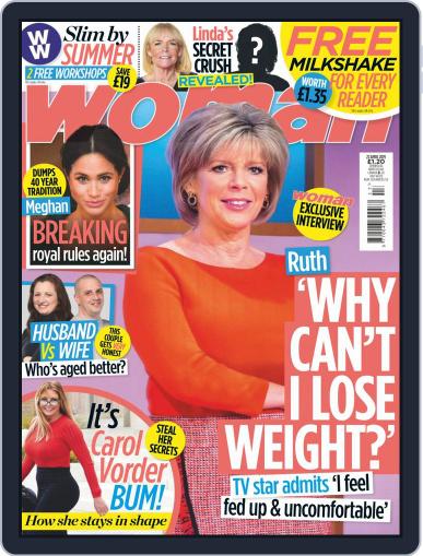 Woman United Kingdom April 22nd, 2019 Digital Back Issue Cover