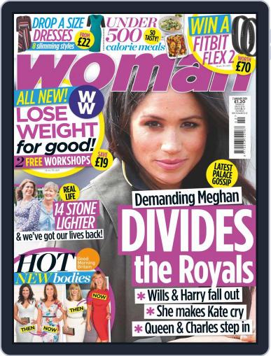 Woman United Kingdom January 7th, 2019 Digital Back Issue Cover