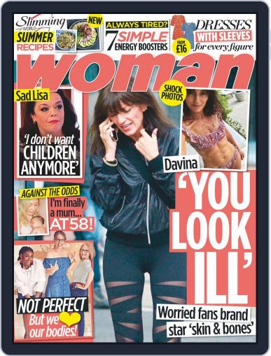 Woman United Kingdom July 16th, 2018 Digital Back Issue Cover