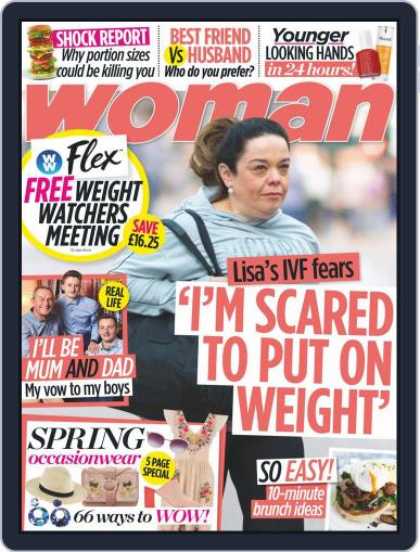Woman United Kingdom April 30th, 2018 Digital Back Issue Cover