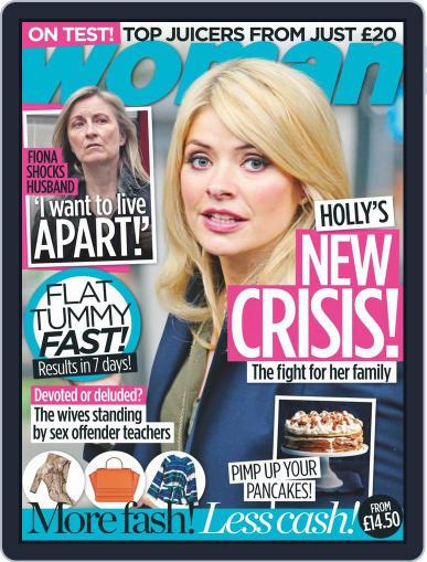 Woman United Kingdom February 16th, 2015 Digital Back Issue Cover