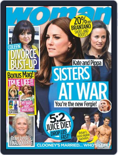 Woman United Kingdom October 27th, 2014 Digital Back Issue Cover