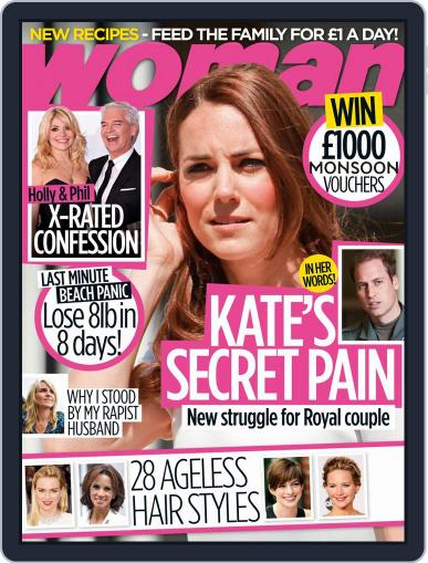 Woman United Kingdom June 23rd, 2014 Digital Back Issue Cover