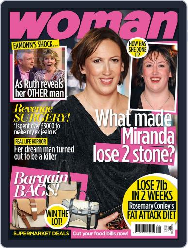 Woman United Kingdom January 14th, 2013 Digital Back Issue Cover