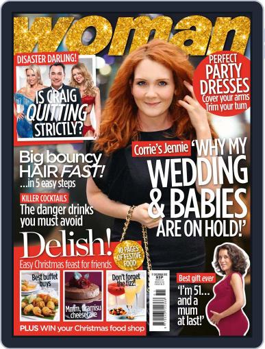 Woman United Kingdom December 9th, 2012 Digital Back Issue Cover