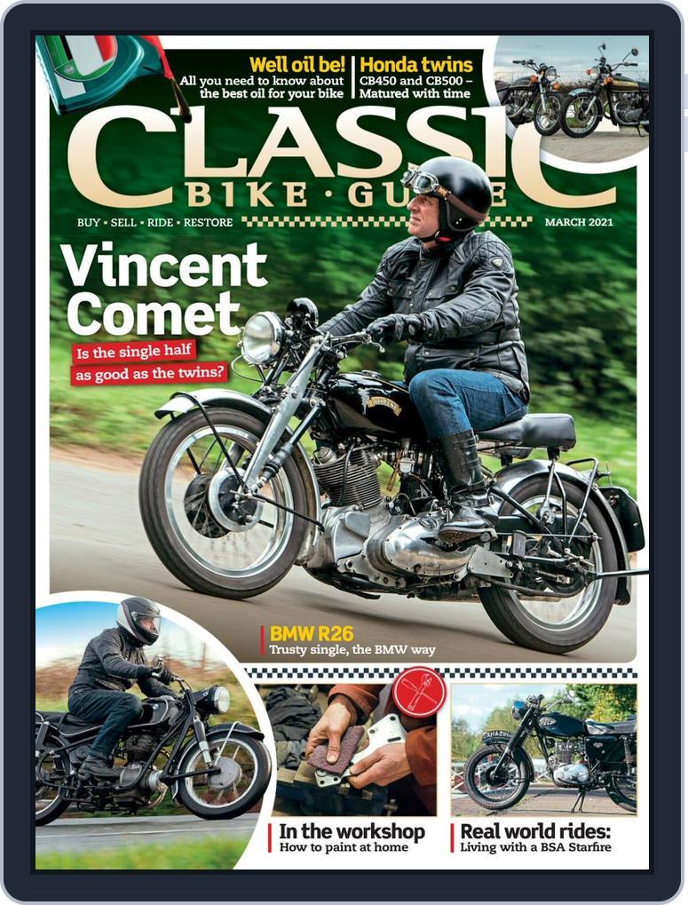 Classic Bike Guide (Digital) Subscription                    March 1st, 2021 Issue