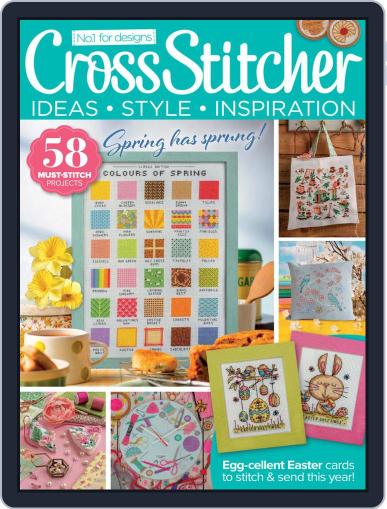 CrossStitcher April 1st, 2021 Digital Back Issue Cover