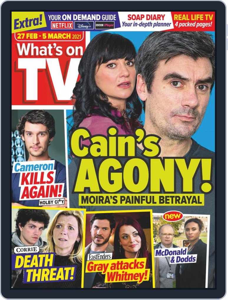 What's on TV 27-Feb-2021 (Digital)