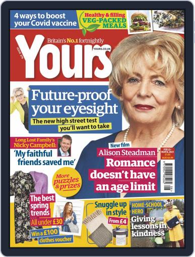Yours February 23rd, 2021 Digital Back Issue Cover