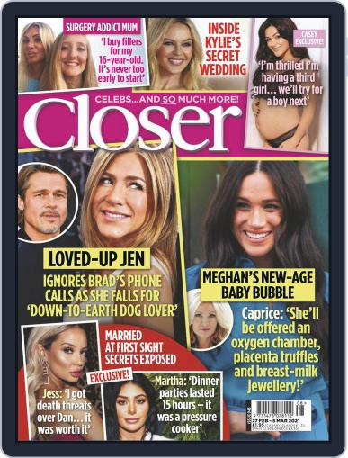 Closer February 27th, 2021 Digital Back Issue Cover