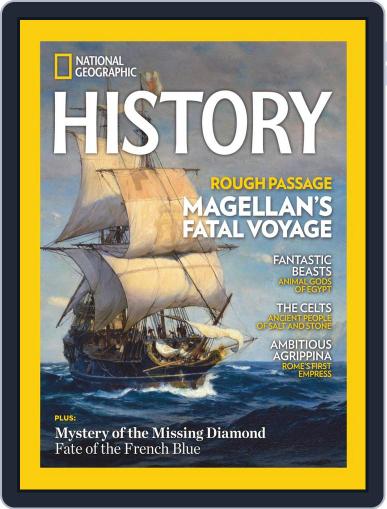 National Geographic History March 1st, 2021 Digital Back Issue Cover