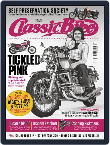 Classic Bike March 1st, 2021 Digital Back Issue Cover