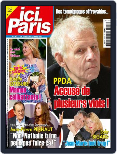 Ici Paris February 24th, 2021 Digital Back Issue Cover