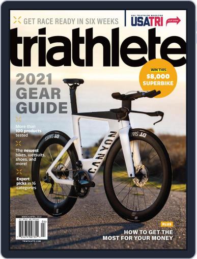Triathlete March 1st, 2021 Digital Back Issue Cover