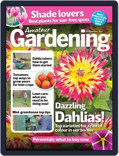 Amateur Gardening February 27th, 2021 Digital Back Issue Cover