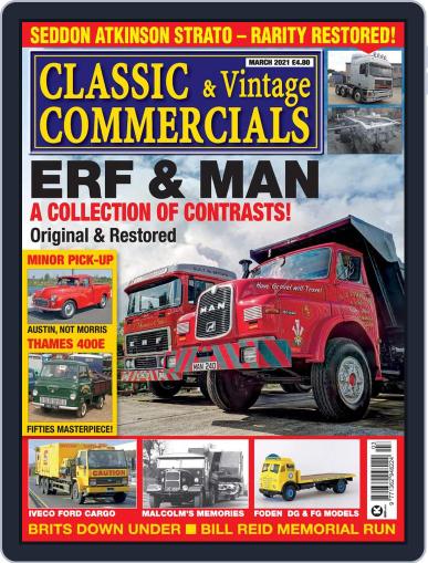 Classic & Vintage Commercials March 1st, 2021 Digital Back Issue Cover