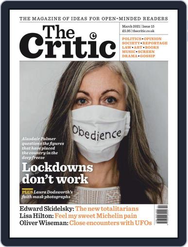 The Critic March 1st, 2021 Digital Back Issue Cover