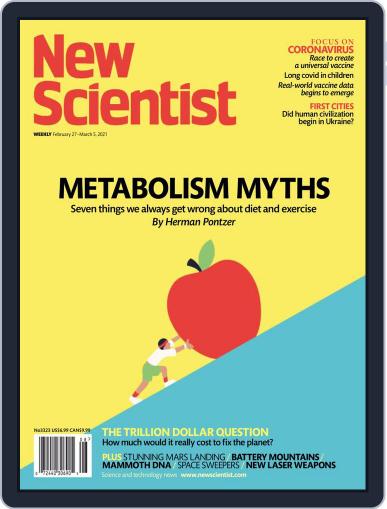 New Scientist February 27th, 2021 Digital Back Issue Cover