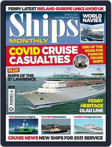 Ships Monthly March 1st, 2021 Digital Back Issue Cover