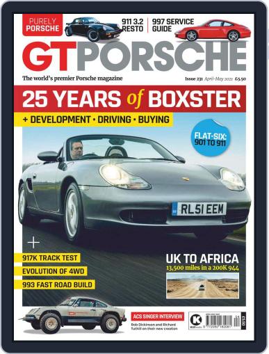 GT Porsche April 1st, 2021 Digital Back Issue Cover