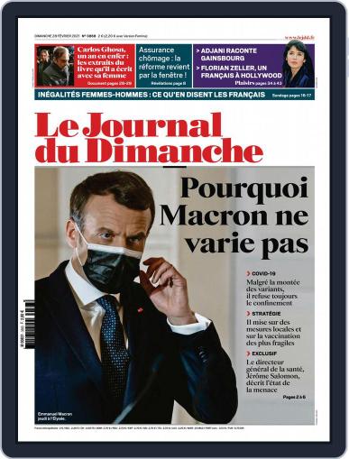 Le Journal du dimanche February 28th, 2021 Digital Back Issue Cover